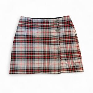 Tommy Hilfiger Plaid Mini Skirt